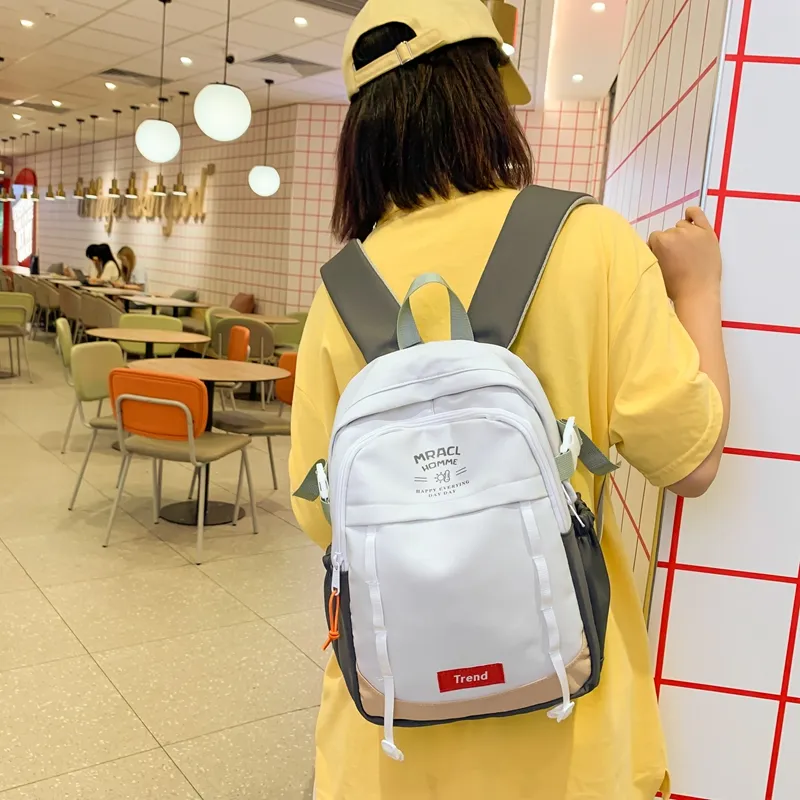 Yalu Nylon Backpack Unisex Multicolor-1