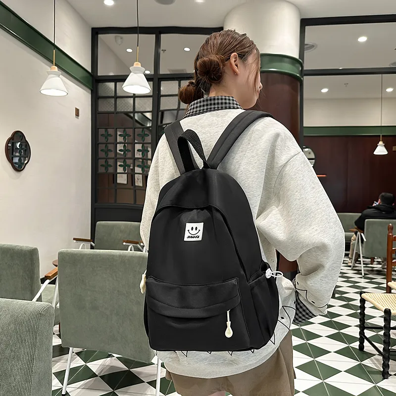 Yalu Nylon Backpack Unisex Multicolor-6