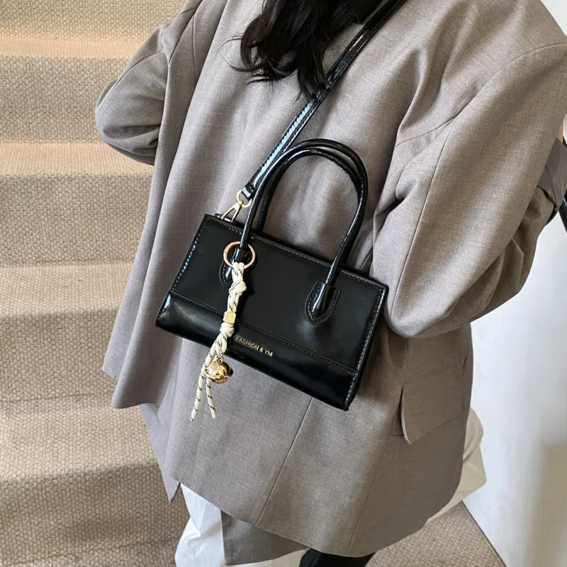 Yalu PU Shoulder Bag, Crossbody Bag, Handbag Regular Women's White/Black/Silver/Pink-12