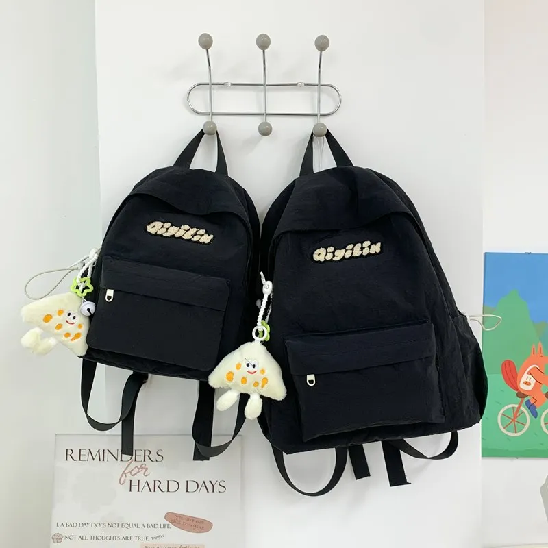 Yalu Nylon Backpack Unisex Multicolor-2