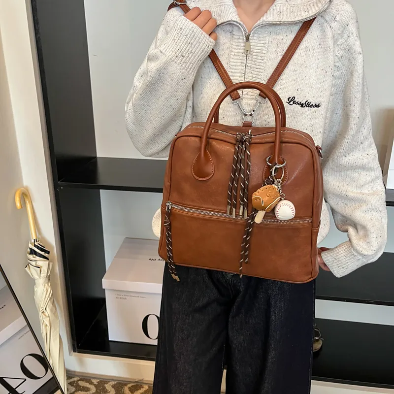 Yalu PU Handbag Backpack Shoulder Bag Crossbody Bag Regular Women's Multicolor-14