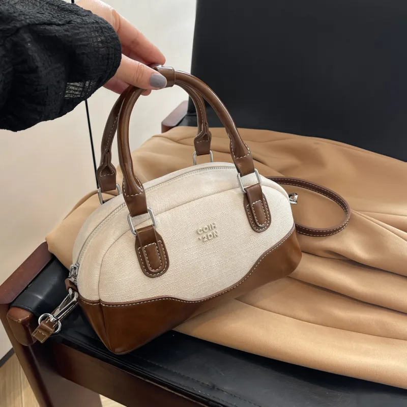 Yalu PU Shoulder Bag, Handbag Women's White/Brown/Coffee/Black-1