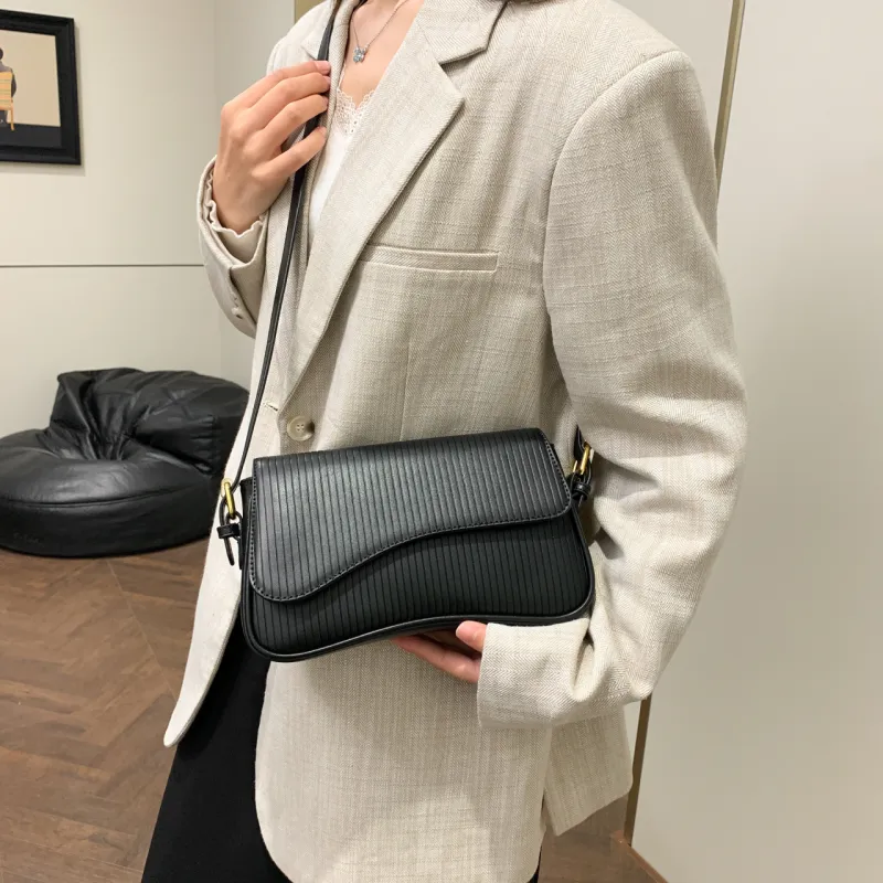 Yalu PU Portable Crossbody Bag, Shoulder Bag Women's White/Black/Coffee/Red-11