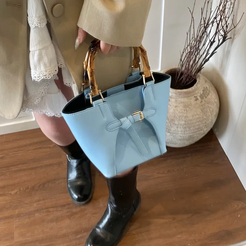 Yalu PU Shoulder Bag, Handbag Women's Black/Silver/Blue/White-17
