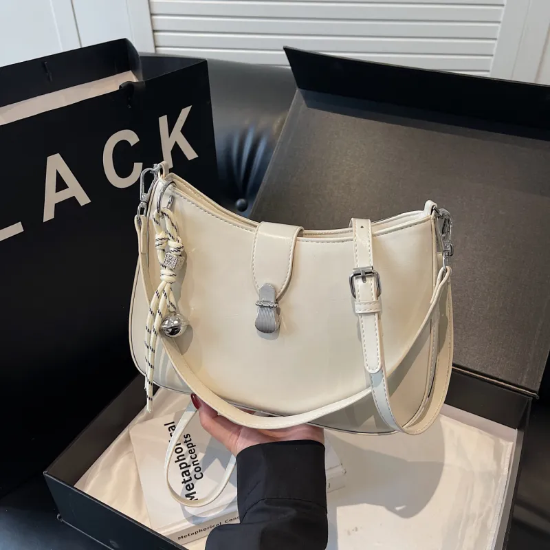 Yalu PU Crossbody Bag, Shoulder Bag Regular Women's Pink/White/Black/Beige Gray-10