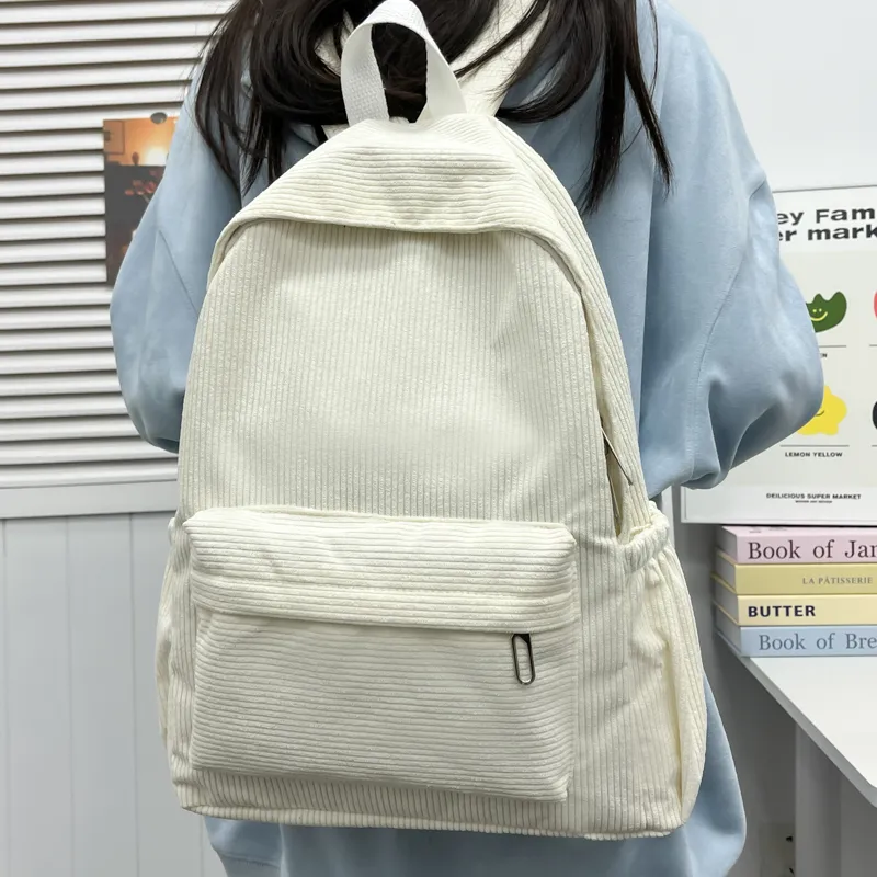 Yalu Corduroy Backpack Women's Multicolor-28