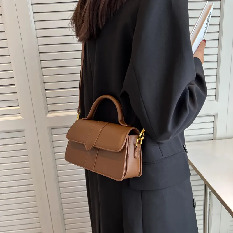 Yalu PU Handbag, Shoulder Bag, Crossbody Bag Regular Women's Black/Green/Brown/Ecru-19