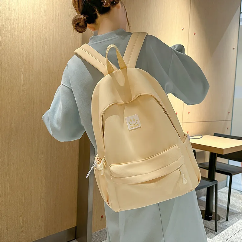Yalu Nylon Backpack Unisex Multicolor-29
