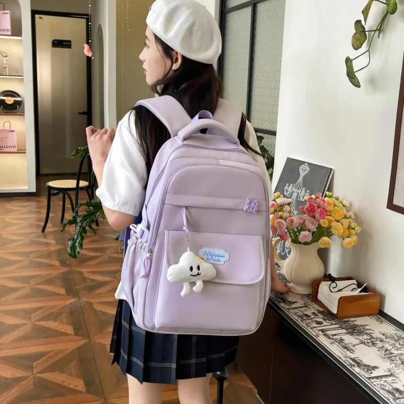 Yalu Twill Backpack Women's Multicolor-14