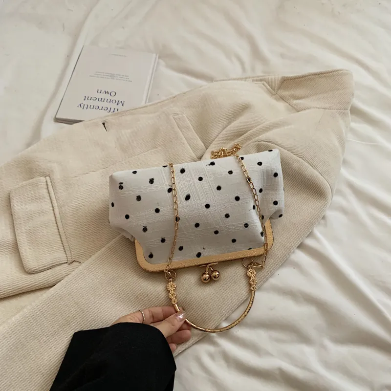 Yalu Nylon Fabric Crossbody One Shoulder Handbags Regular Women's Black/Coffee/White-8