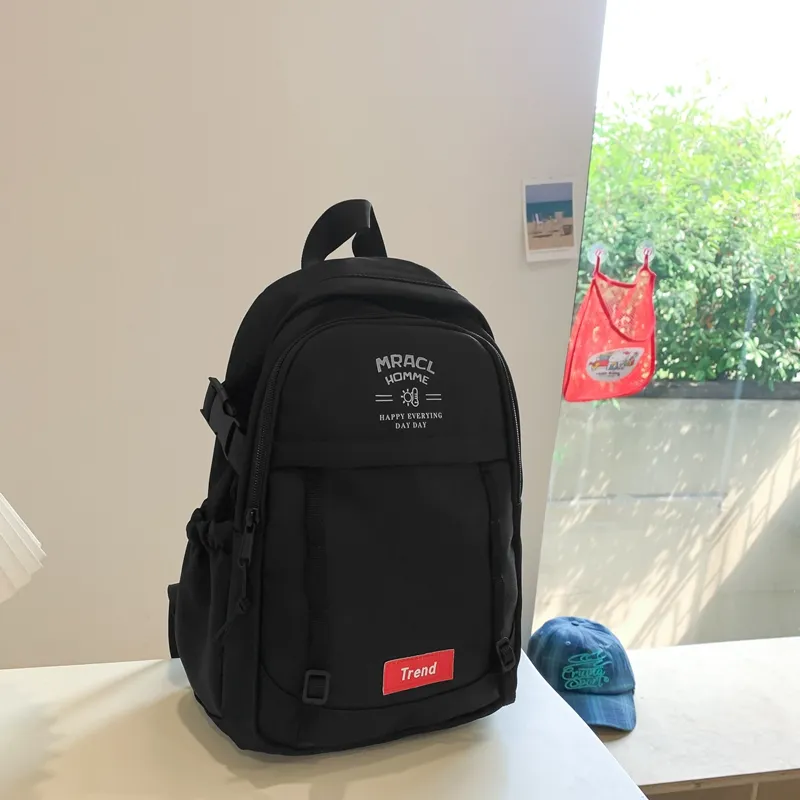 Yalu Nylon Backpack Unisex Multicolor-8