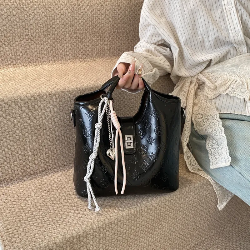 Yalu PU Bucket Bag Handbag Women's Multicolor-4