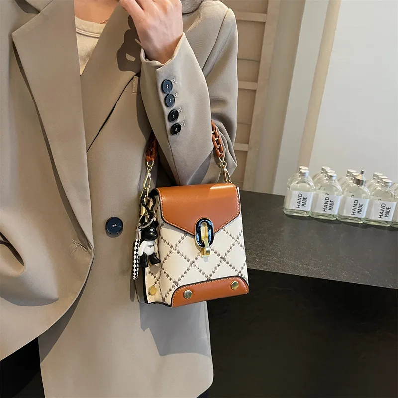 Yalu PU One Shoulder Handbag Women's Multicolor-44