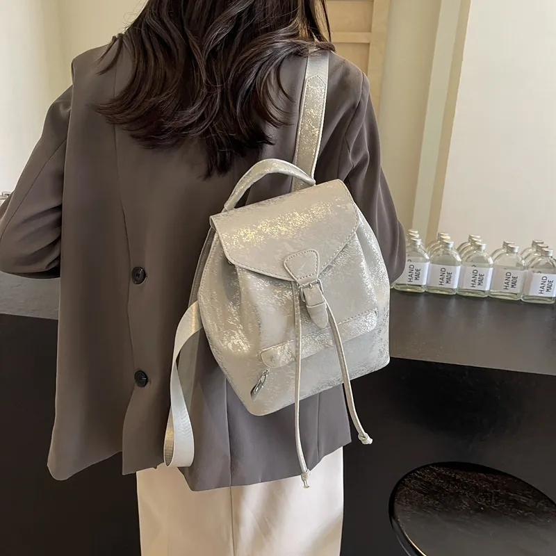 Yalu PU Backpack Regular Women's Multicolor-9
