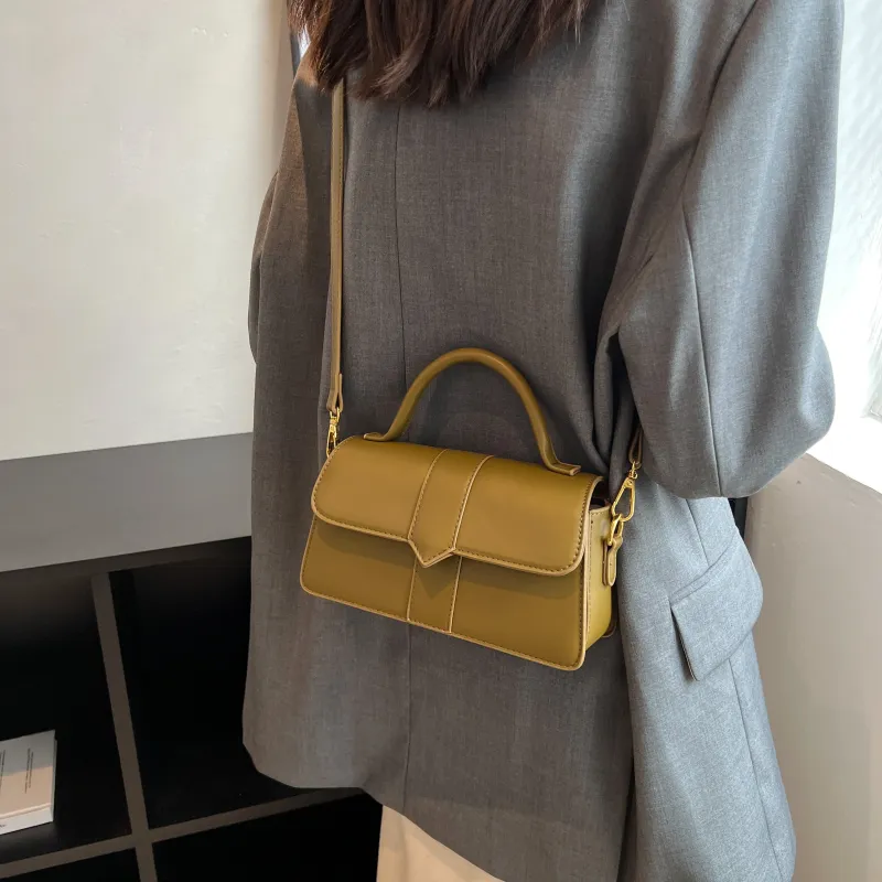 Yalu PU Handbag, Shoulder Bag, Crossbody Bag Regular Women's Black/Green/Brown/Ecru-12
