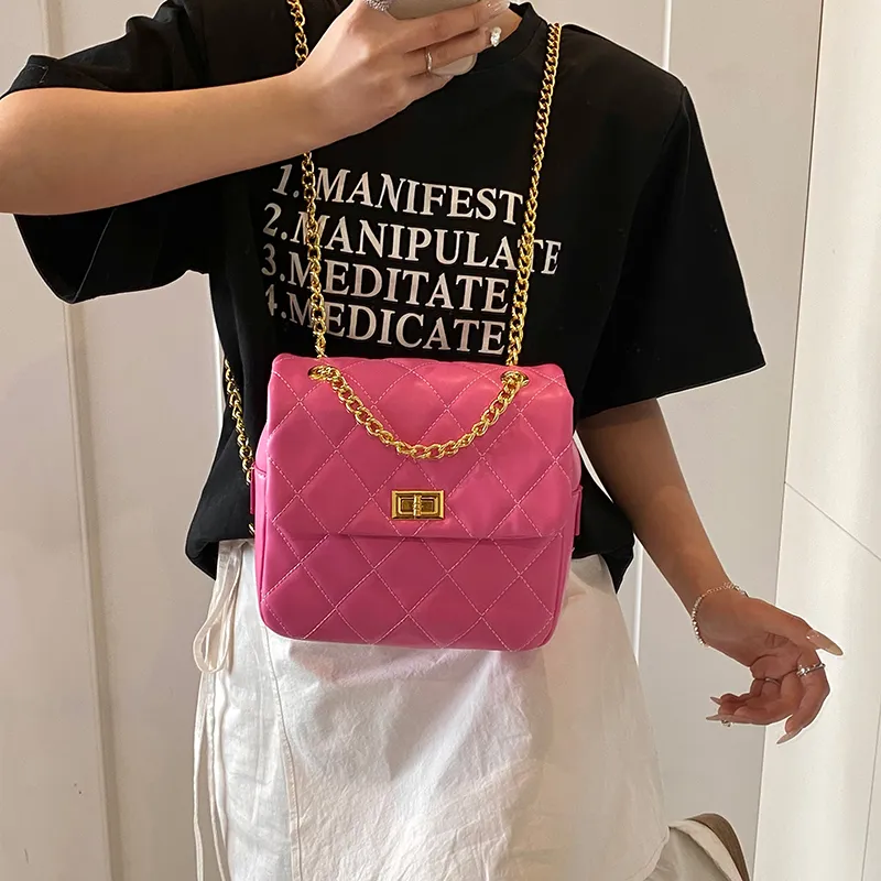 Yalu PU Backpack Shoulder Bag Women's Black/Pink/Green/White-15