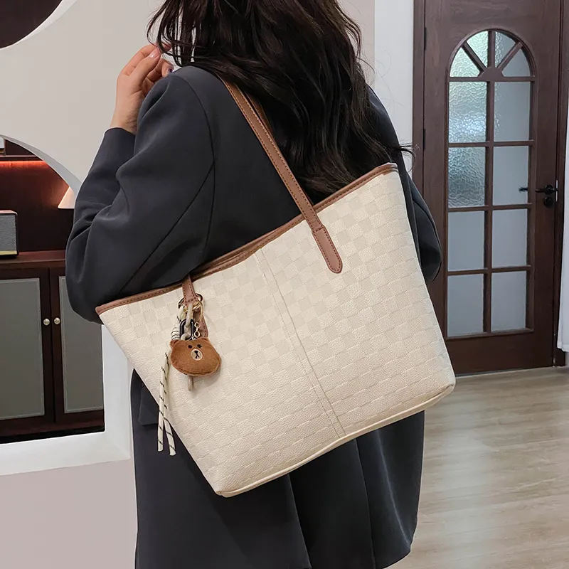 Yalu PU Tote Bag, Shopping Bag, Shoulder Bag Women's Multicolor-3