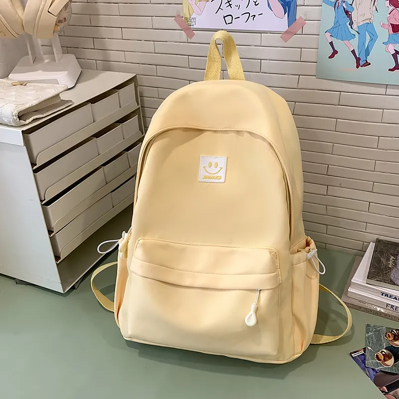 Yalu Nylon Backpack Unisex Multicolor-25