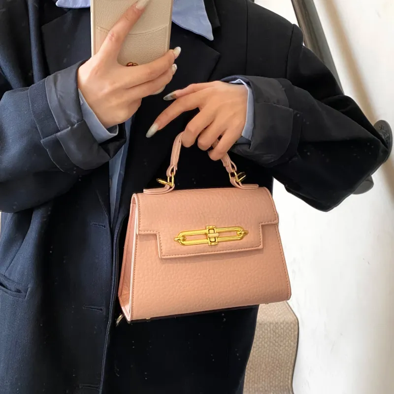 Yalu PU Kelly Bag Handbag Women's Multicolor-33