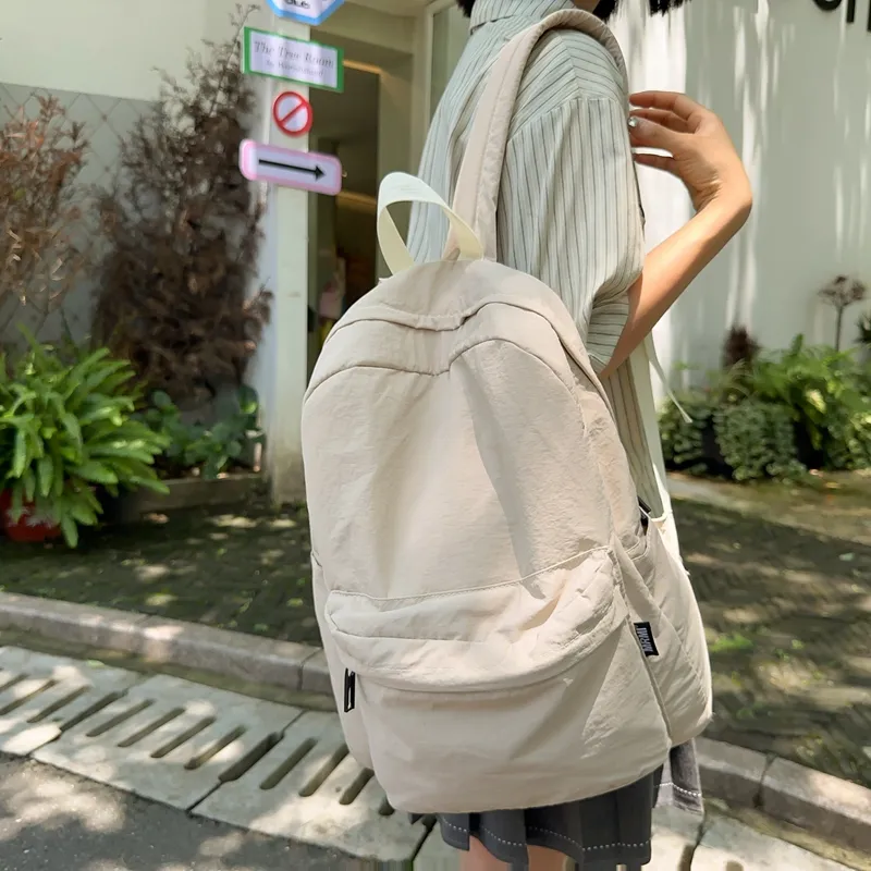Yalu Nylon Backpack Unisex Multicolor-20