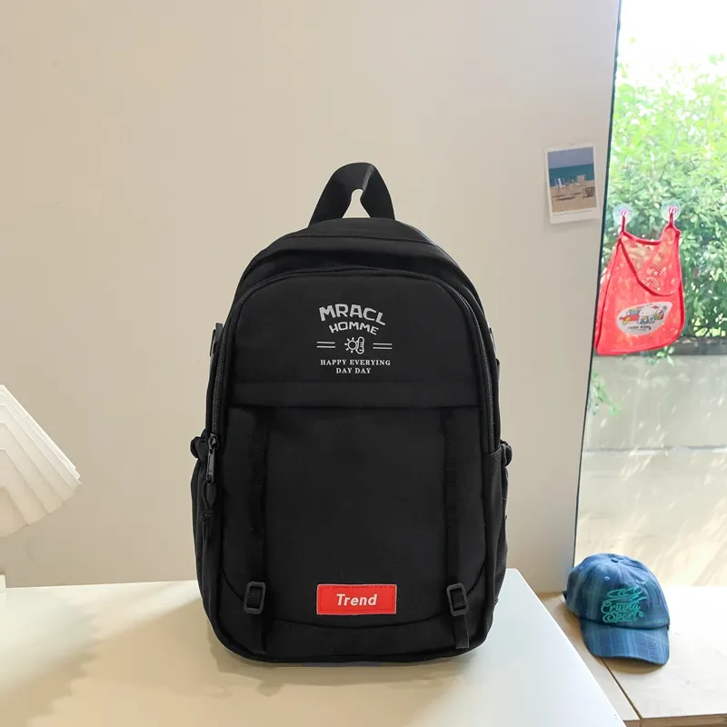 Yalu Nylon Backpack Unisex Multicolor-9