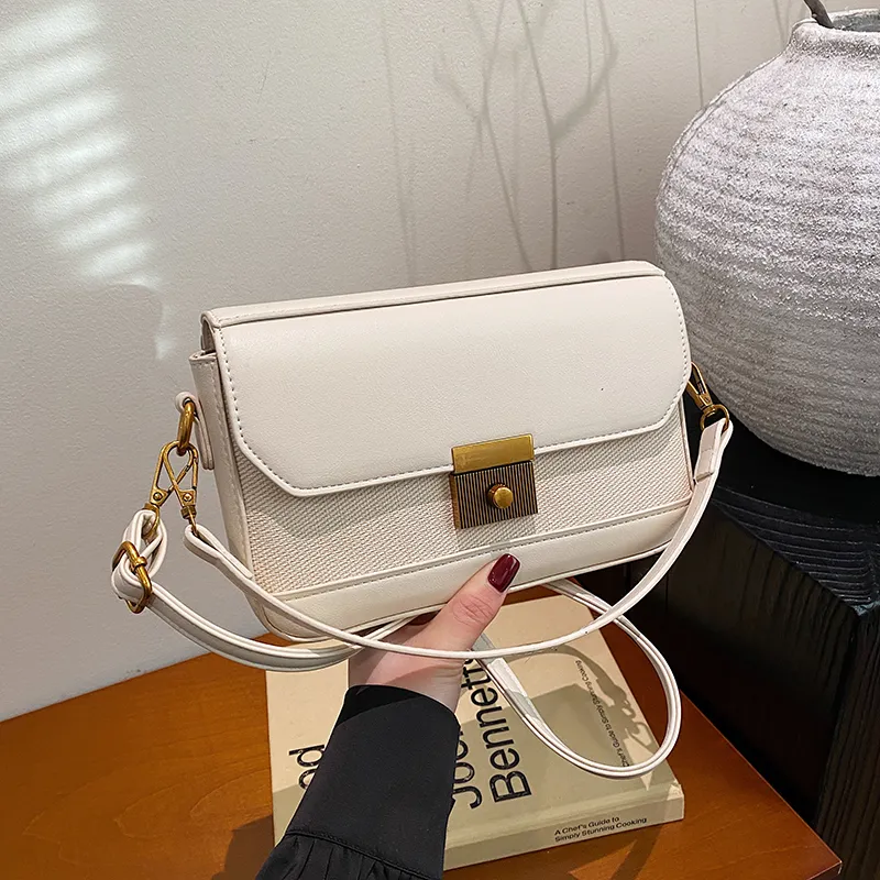 Yalu PU Shoulder Bag, Crossbody Bag Regular Women's Black/White/Brown/Gray/Khaki/Green-9