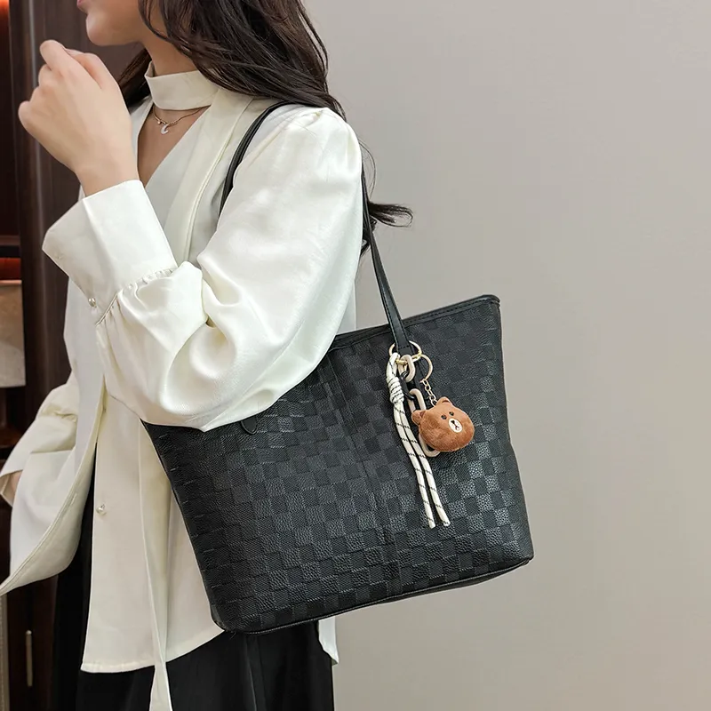 Yalu PU Tote Bag, Shopping Bag, Shoulder Bag Women's Multicolor-10
