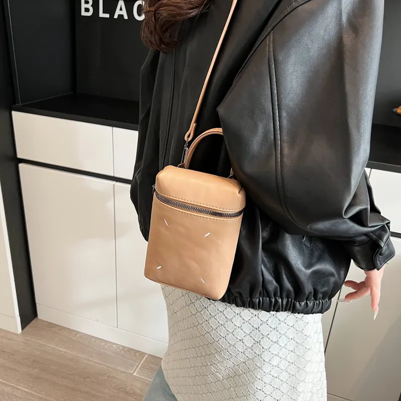Yalu PU Handbag, Crossbody Bag Women's Black/White/Khaki-17