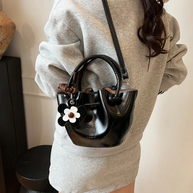Yalu PU Soft Leather Material One Shoulder Handbag Women's Multicolor-12