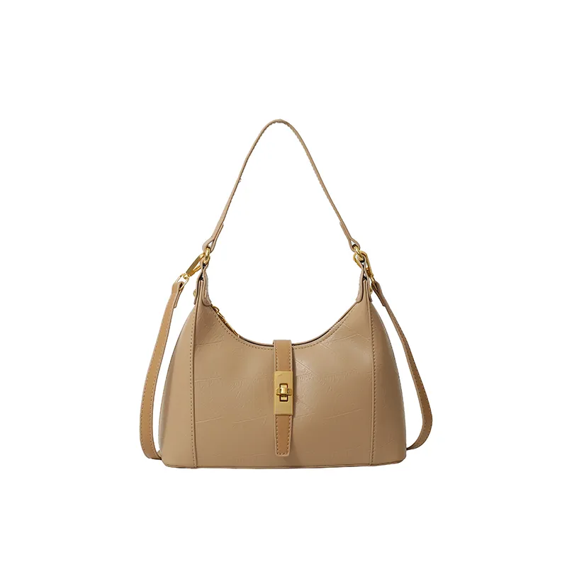 Yalu PU One Shoulder Handbag Crossbody Bag Regular Women's White/Pink/Green/Khaki/Black/Dark Khaki-23