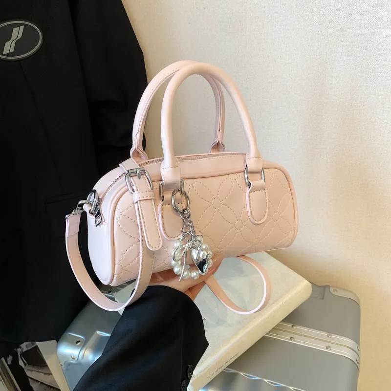 Yalu PU Shoulder Bag Crossbody Bag Handbags Women's Brown/White/Pink/Black-13