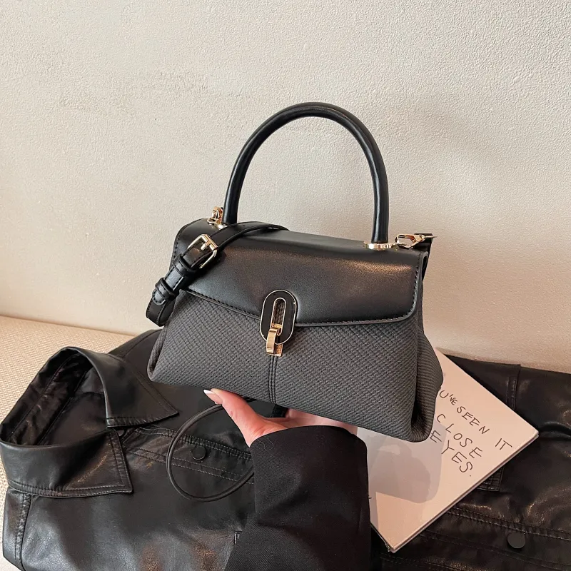 Yalu PU Handbag, Shoulder Bag, Crossbody Bag Regular Women's Black/Blue/Khaki/White-6