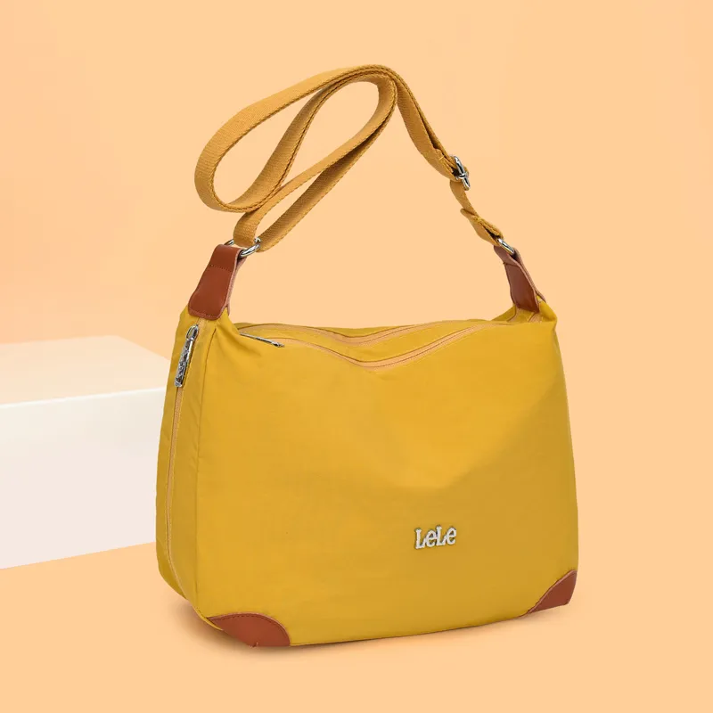 Yalu Repellent Oxford Cloth Shoulder Bag, Crossbody Bag Regular Women's Multicolor-11