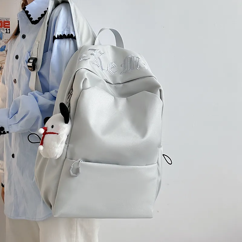 Yalu Nylon Backpack Unisex Multicolor-27