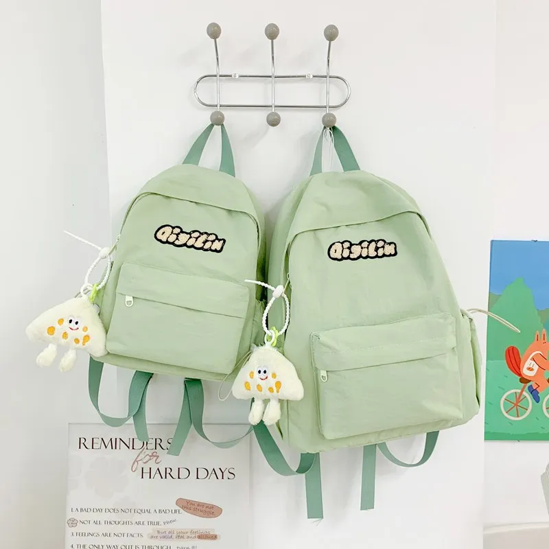 Yalu Nylon Backpack Unisex Multicolor-24