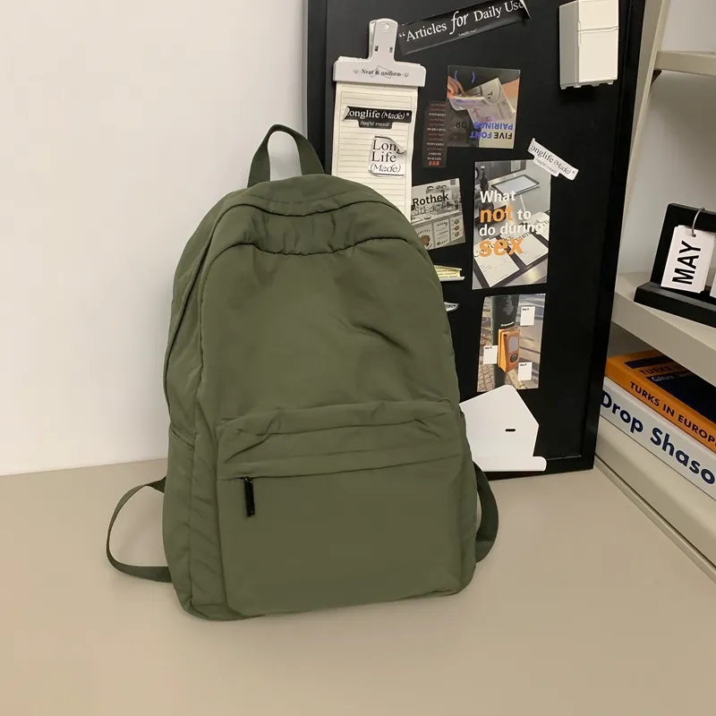 Yalu Nylon Backpack Unisex Multicolor-32