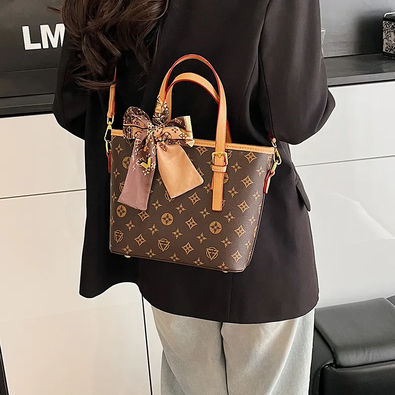 Yalu PU Tote Bag, Handbag Women's Khaki/Brown/Yellow-20