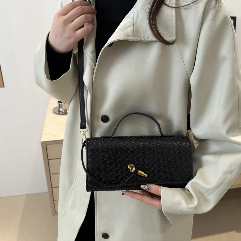 Yalu PU Shoulder Bag, Crossbody Bag, Handbag Regular Women's White/Black/Red-10