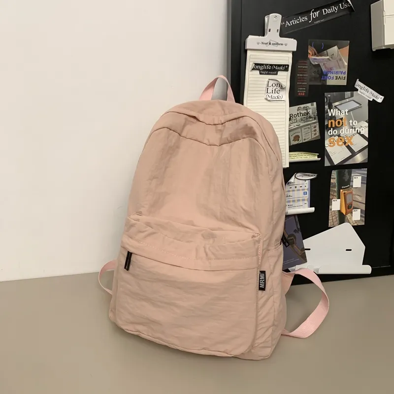 Yalu Nylon Backpack Unisex Multicolor-11