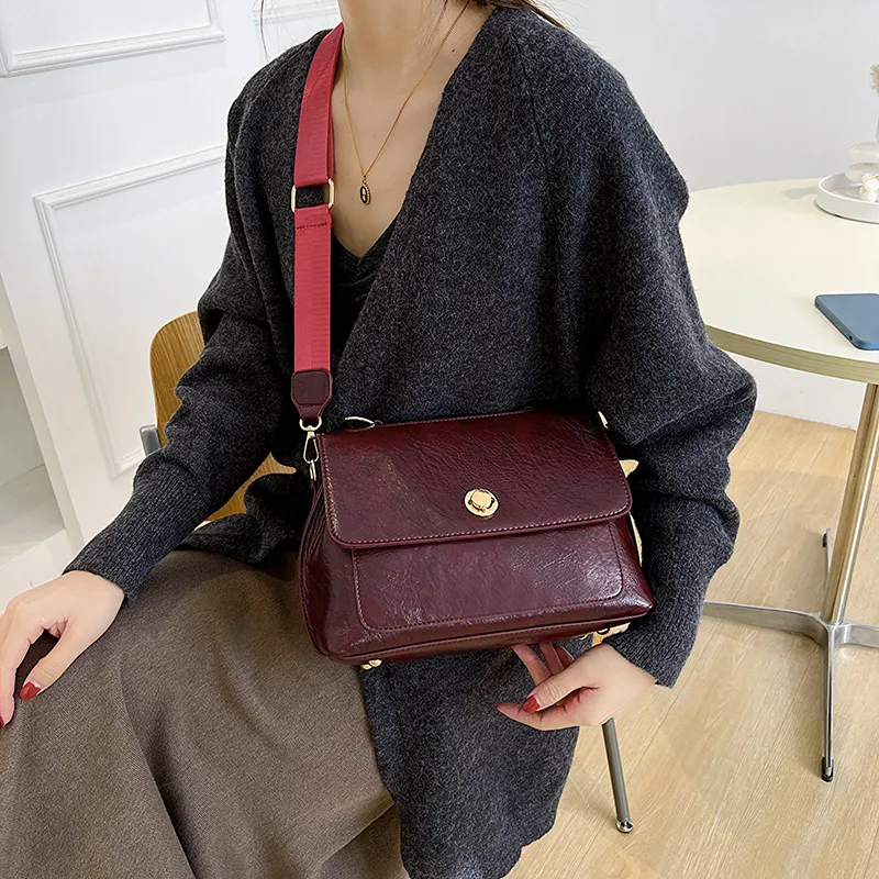 Yalu PU Small Square Bag Crossbody Bag Shoulder Bag Regular Women's Multicolor-13