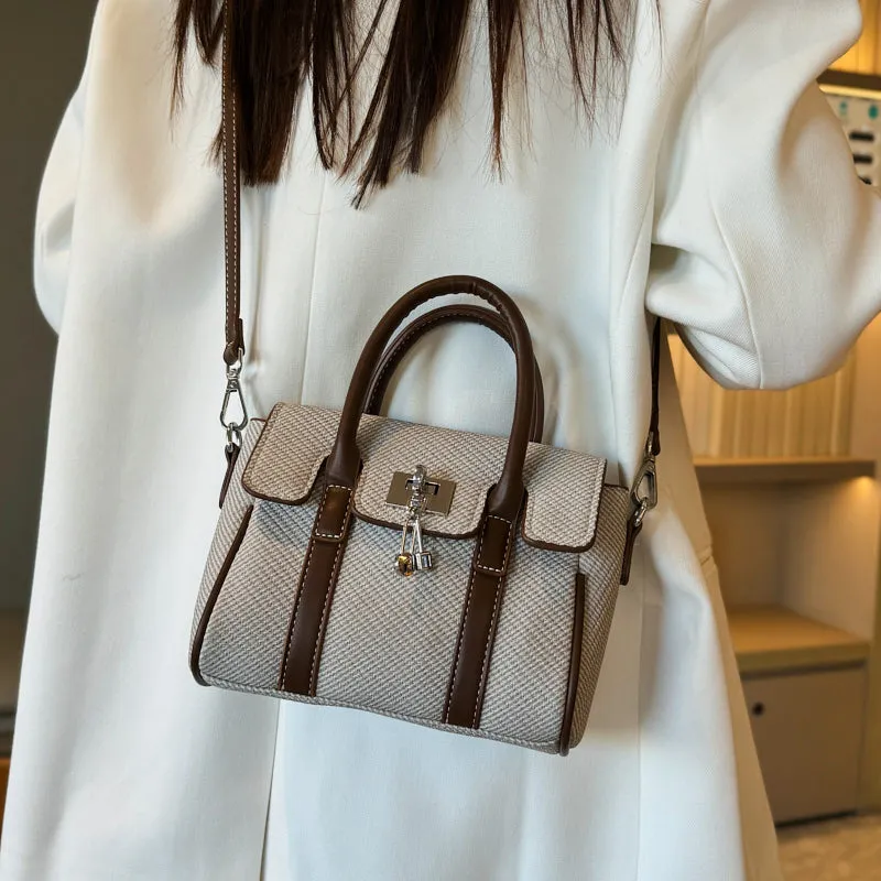 Yalu PU Kelly Bag, Handbag, Crossbody Bag Regular Women's Multicolor-11