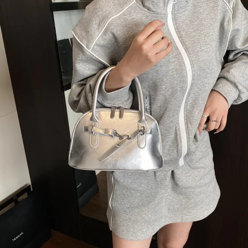 Yalu PU Handbags Shoulder Bag Crossbody Bag Regular Women's White Black Red/Silver/Blue-18