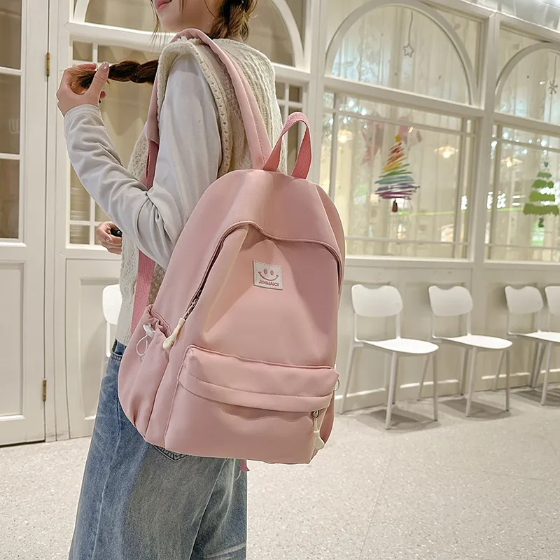 Yalu Nylon Backpack Unisex Multicolor-11