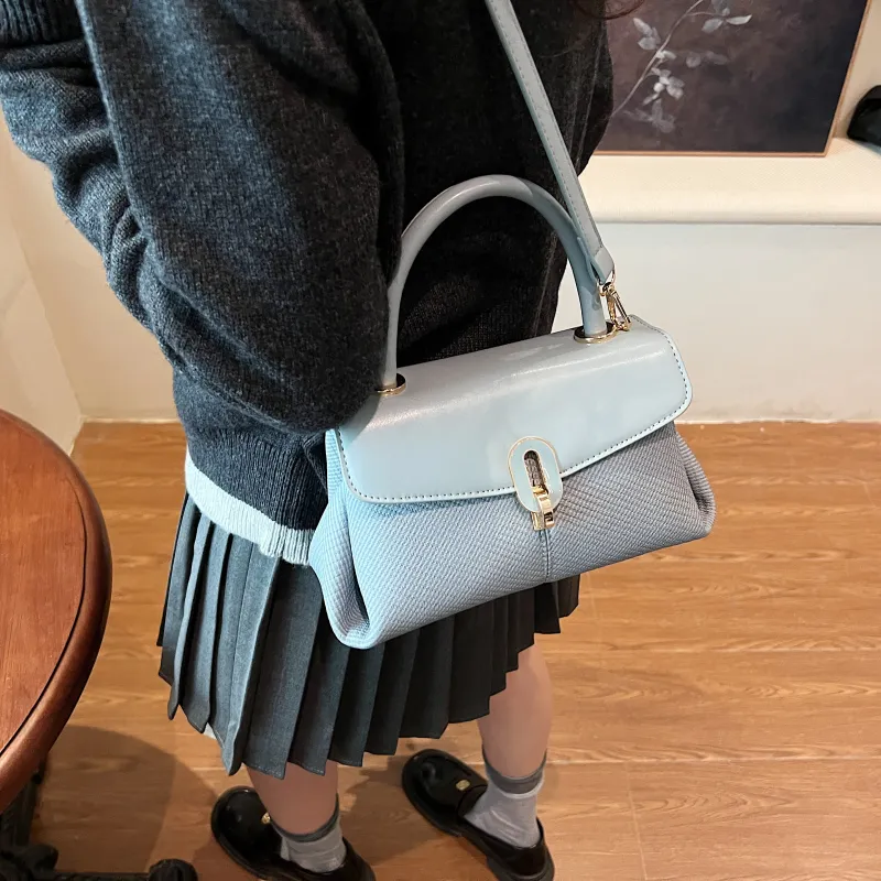 Yalu PU Handbag, Shoulder Bag, Crossbody Bag Regular Women's Black/Blue/Khaki/White-10
