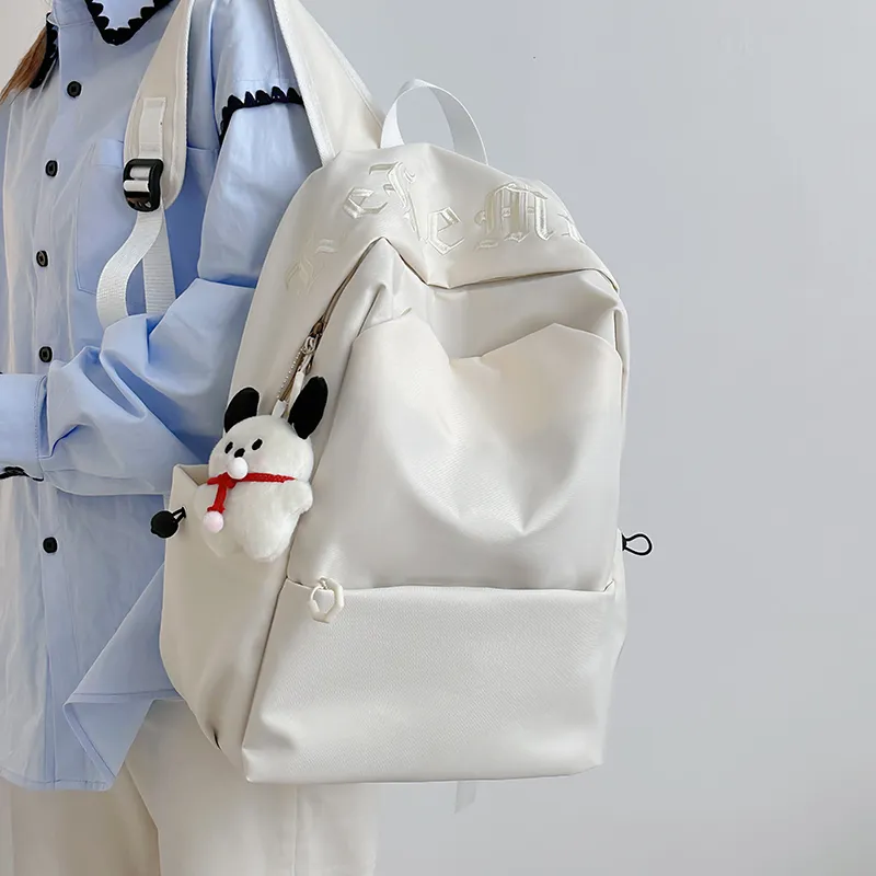 Yalu Nylon Backpack Unisex Multicolor-6