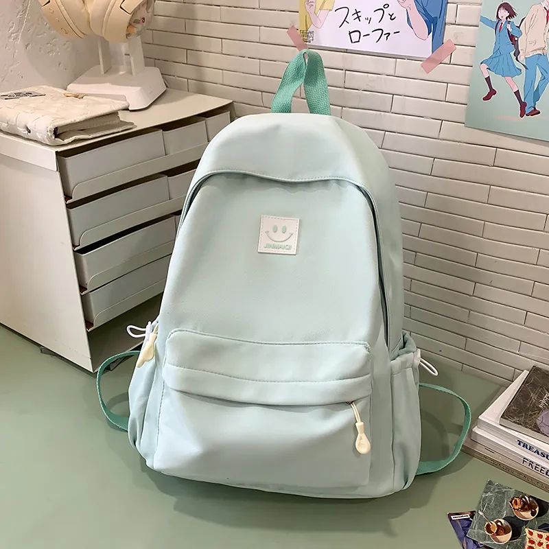 Yalu Nylon Backpack Unisex Multicolor-16