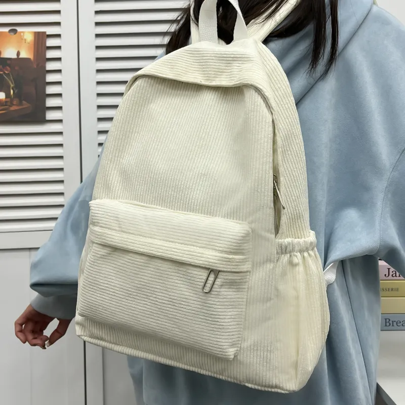 Yalu Corduroy Backpack Women's Multicolor-27