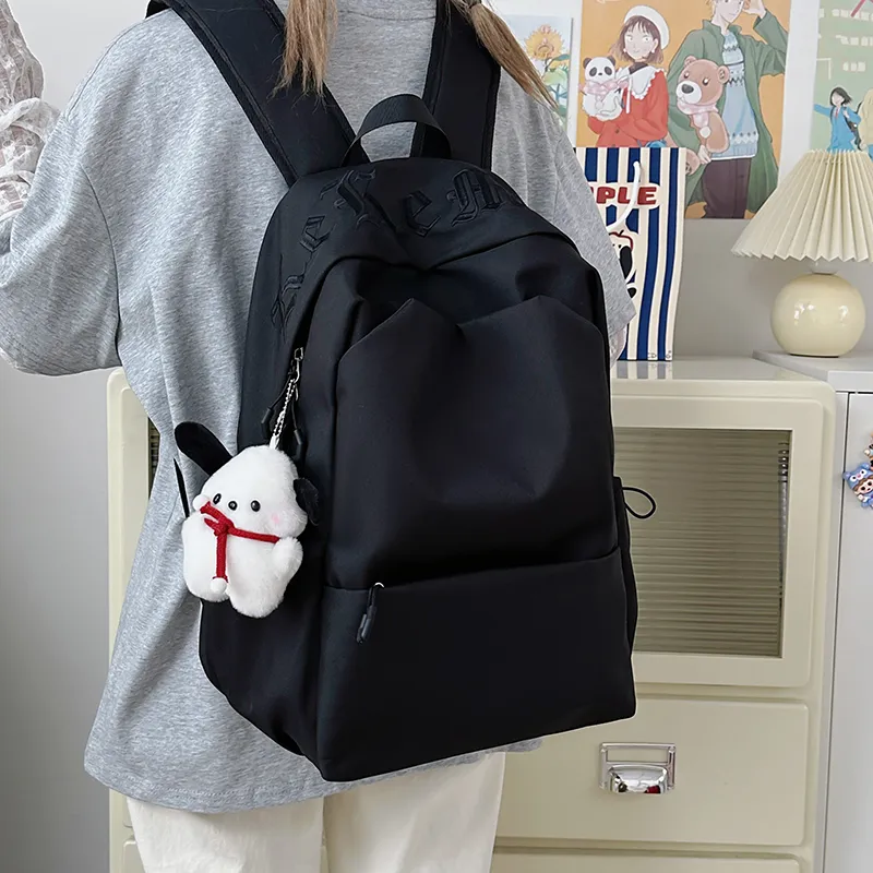 Yalu Nylon Backpack Unisex Multicolor-9