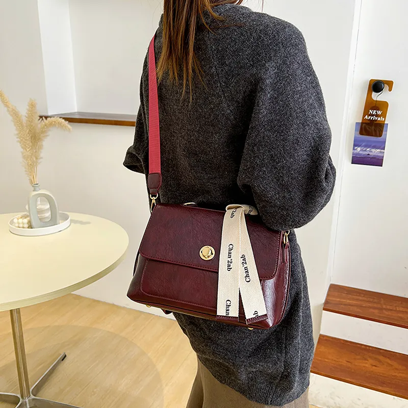 Yalu PU Small Square Bag Crossbody Bag Shoulder Bag Regular Women's Multicolor-9