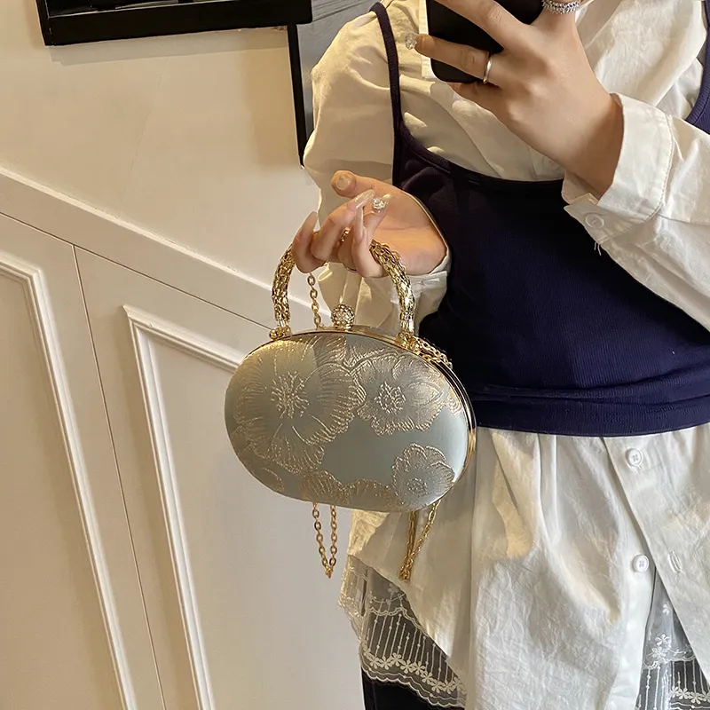 Yalu PU Handbag Regular Women's Blue/Green/White-9